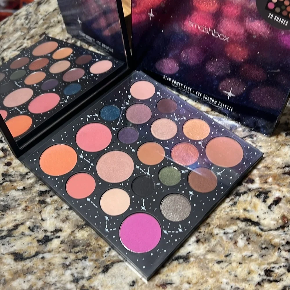 💕🌙Smashbox Cosmic Celebration Star Powder Face + Eye Palette
